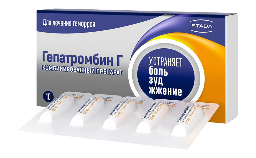 text-block // Препарат Гепатромбин Г суппозитории